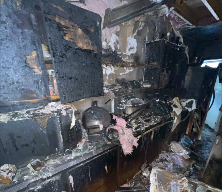 Fire damage